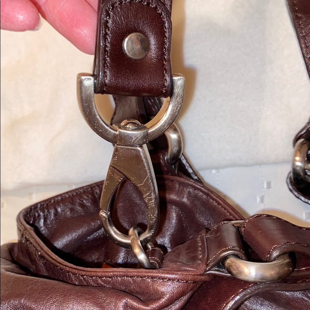 Kenneth Cole Chocolate Brown Bag - Picture 10 of 16